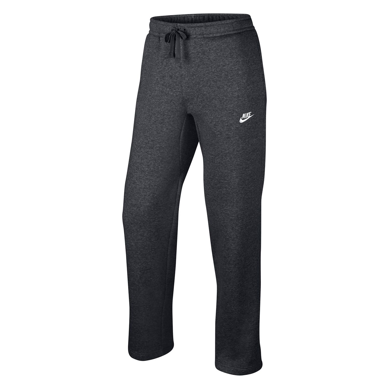 nike club fleece pant charcoal