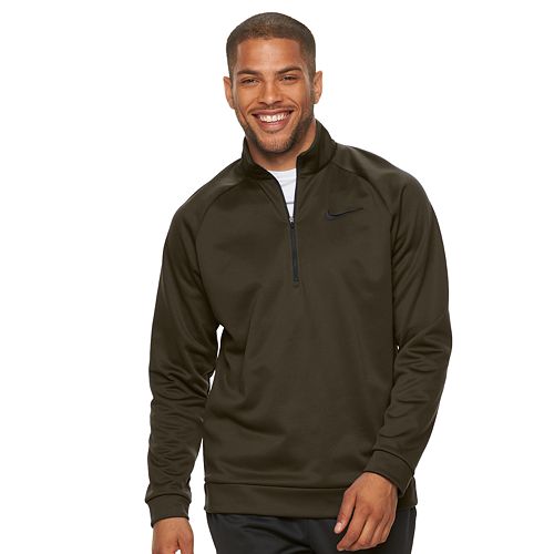 nike therma long sleeve quarter zip