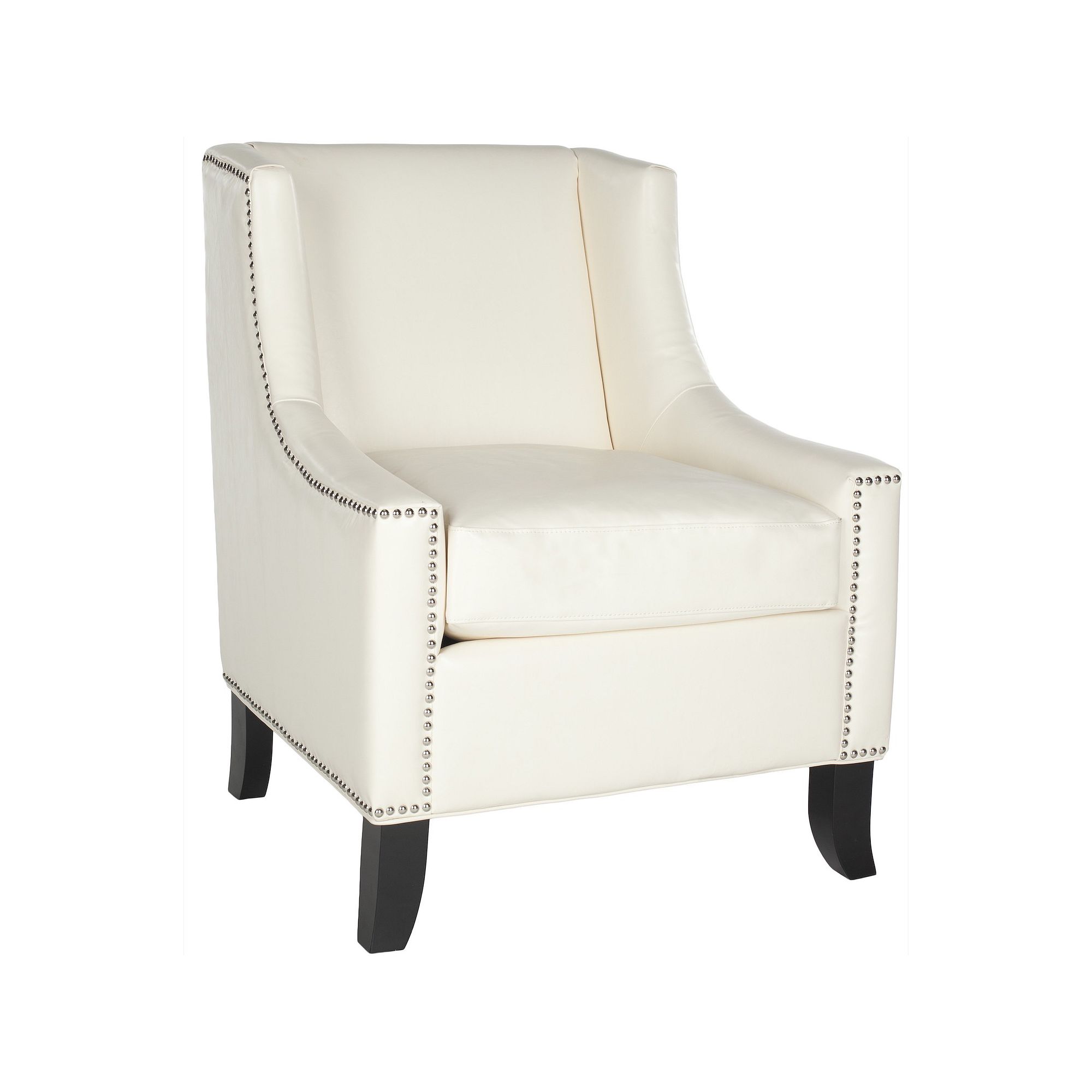 Safavieh Daniel Club Arm Chair, Antique White