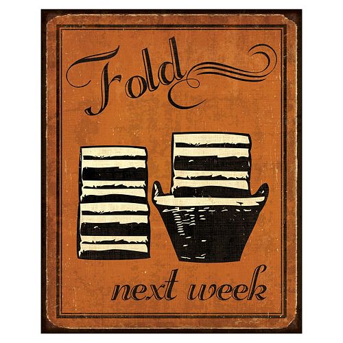 Art.com ''Fold'' Laundry Wall Art Print