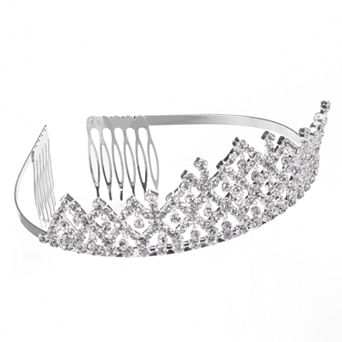 Vieste Simulated Crystal Lattice Tiara Headband