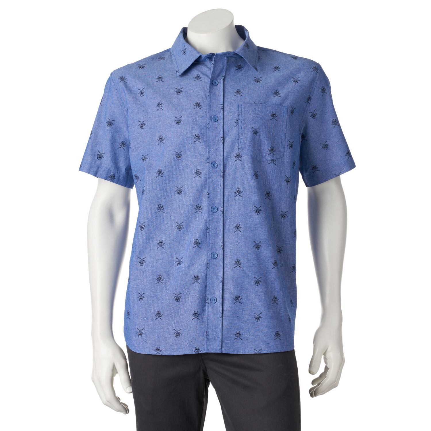 star wars mens dress shirt
