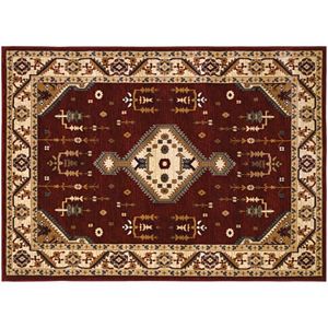 Couristan Anatolia Tribal Diamond Framed Floral Rug