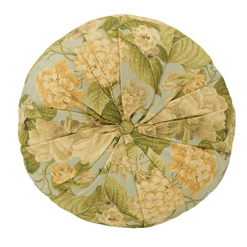 Waverly Garden Glory Round Throw Pillow