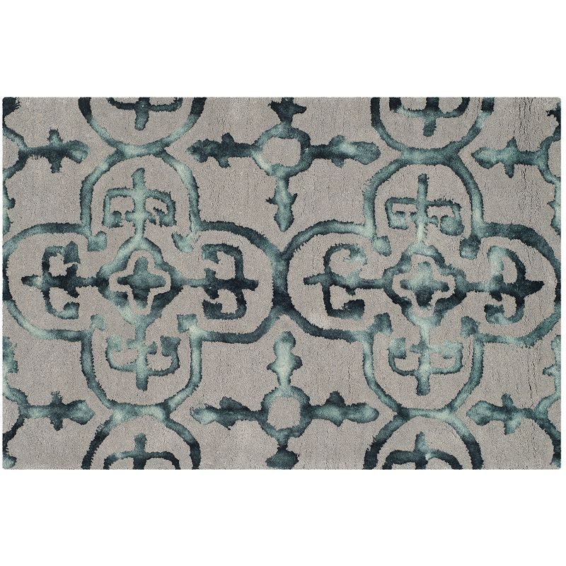Safavieh Creedence Quatrefoil Dip-Dyed Wool Rug, Multicolor, 2X12 Ft