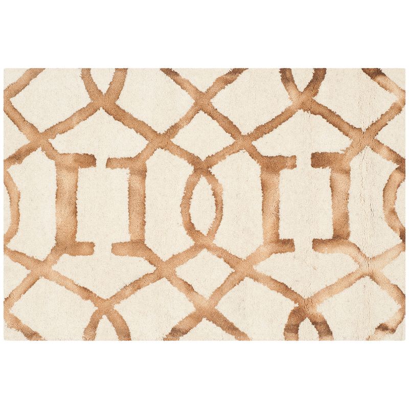 Safavieh Santana Geometric Dip-Dyed Wool Rug, Multicolor, 4X6 Ft