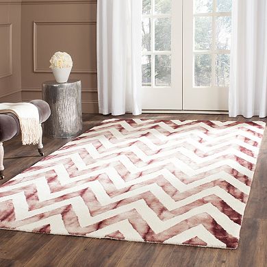 Safavieh Chevron Dip-Dyed Wool Rug