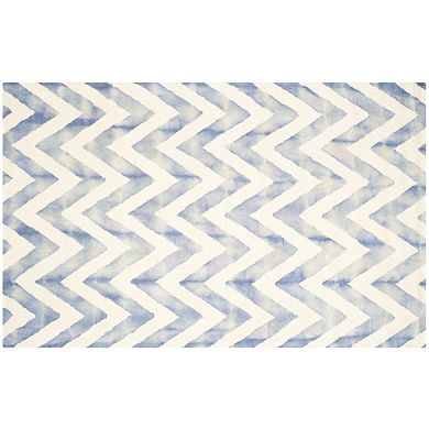 Safavieh Chevron Dip-Dyed Wool Rug