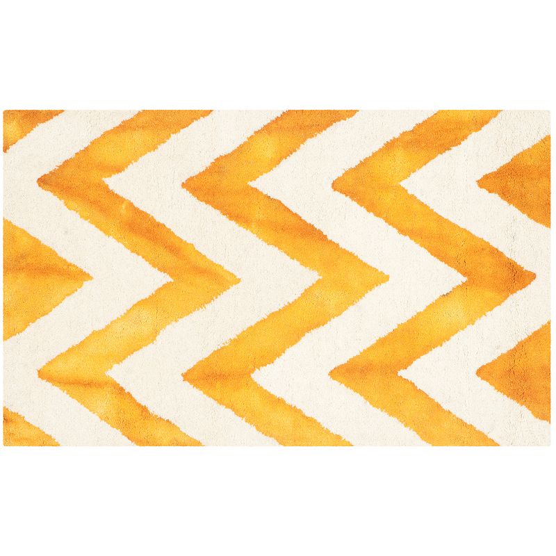 Safavieh Chevron Dip-Dyed Wool Rug, Multicolor, 8X10 Ft