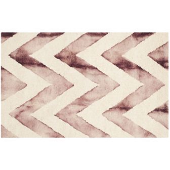 Safavieh Chevron Dip-Dyed Wool Rug