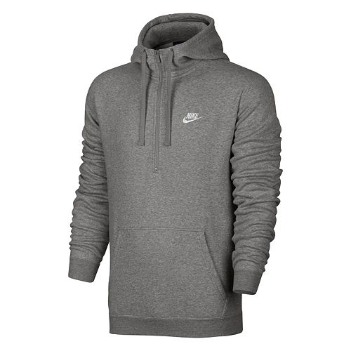 Download Men's Nike Club Half-Zip Fleece Hoodie