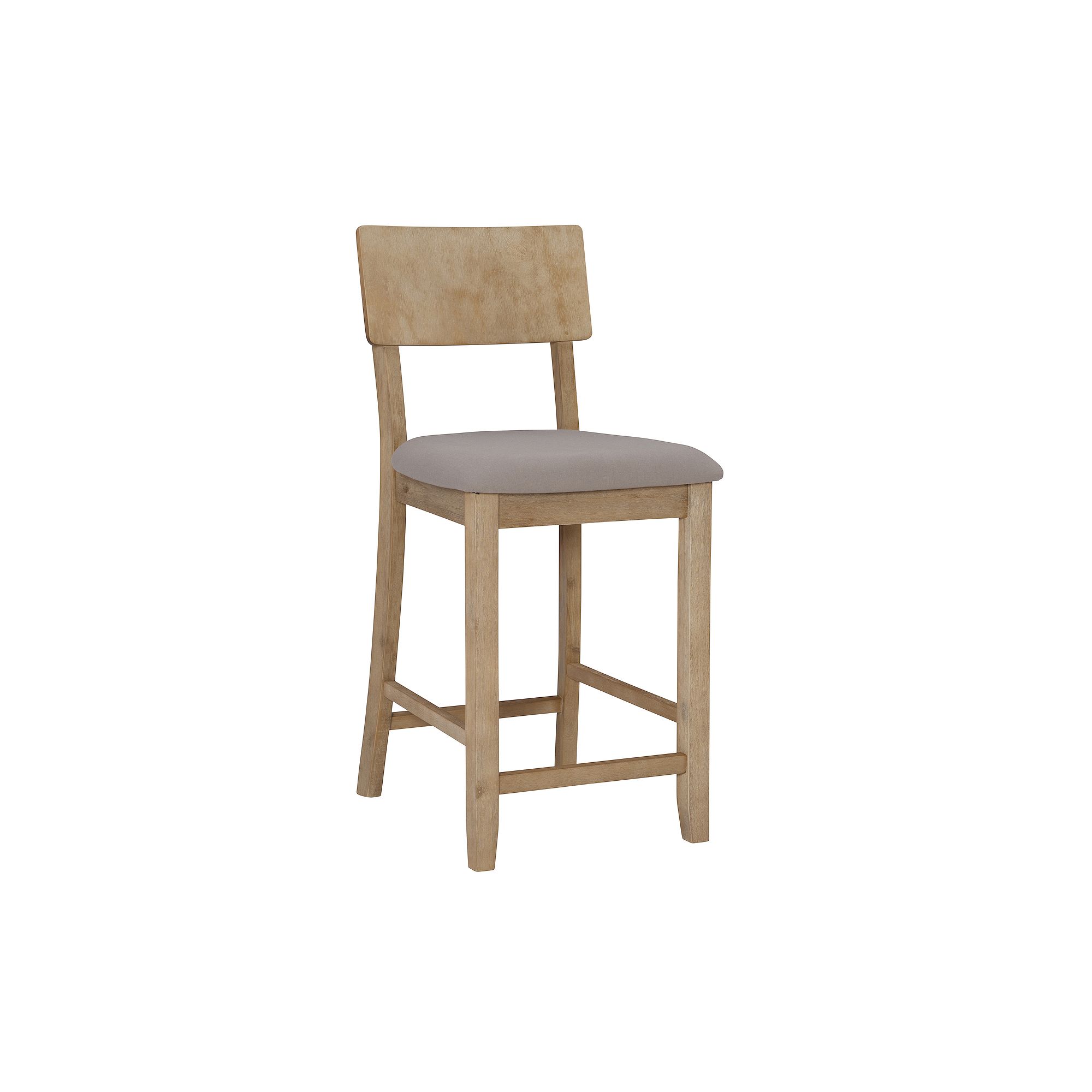 Jordan Gray & Brown Wash Counter Stool