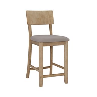 Jordan Gray & Brown Wash Counter Stool