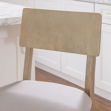 Jordan Gray & Brown Wash Counter Stool