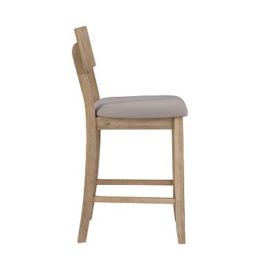 Jordan Gray & Brown Wash Counter Stool