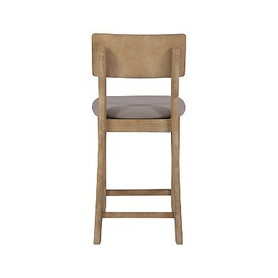 Jordan Gray & Brown Wash Counter Stool