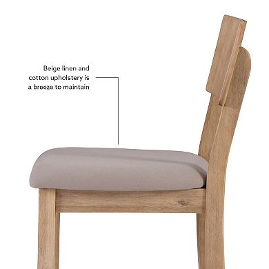 Jordan Gray & Brown Wash Counter Stool