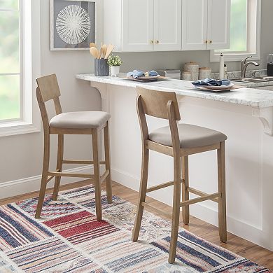 Jordan Gray Wash Bar Stool