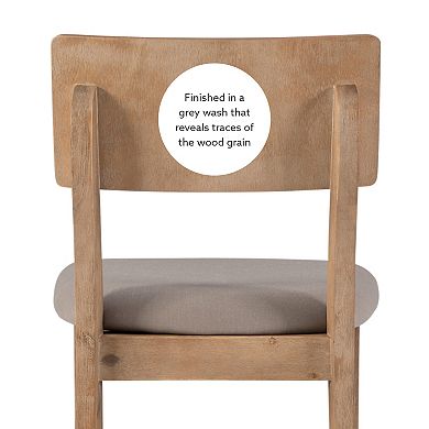 Jordan Gray Wash Bar Stool