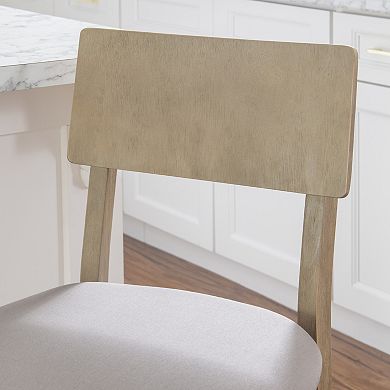 Jordan Gray Wash Bar Stool
