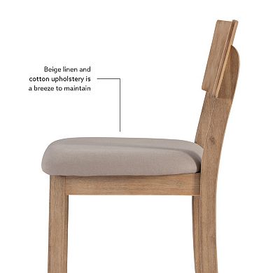 Jordan Gray Wash Bar Stool