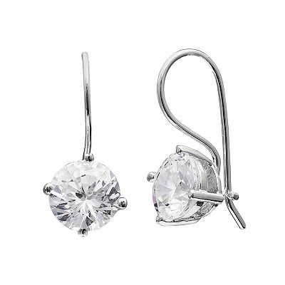 Cubic zirconia earrings kohls store