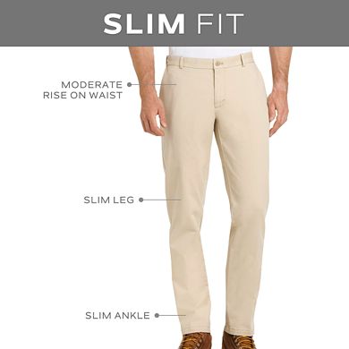 Men's IZOD Slim-Fit Flat-Front Saltwater Chino Pants