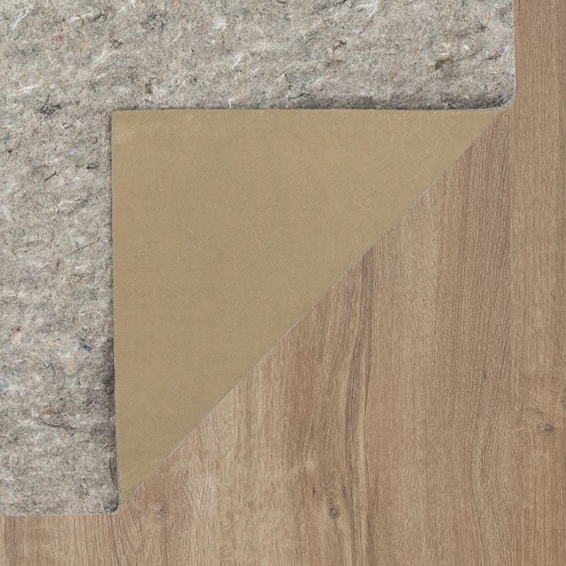 2'x8' Runner Premium Dual Surface Rug Pad Natural - Mohawk Home: Skid-Resistant, Gray, Rectangle, Polyester, Latex