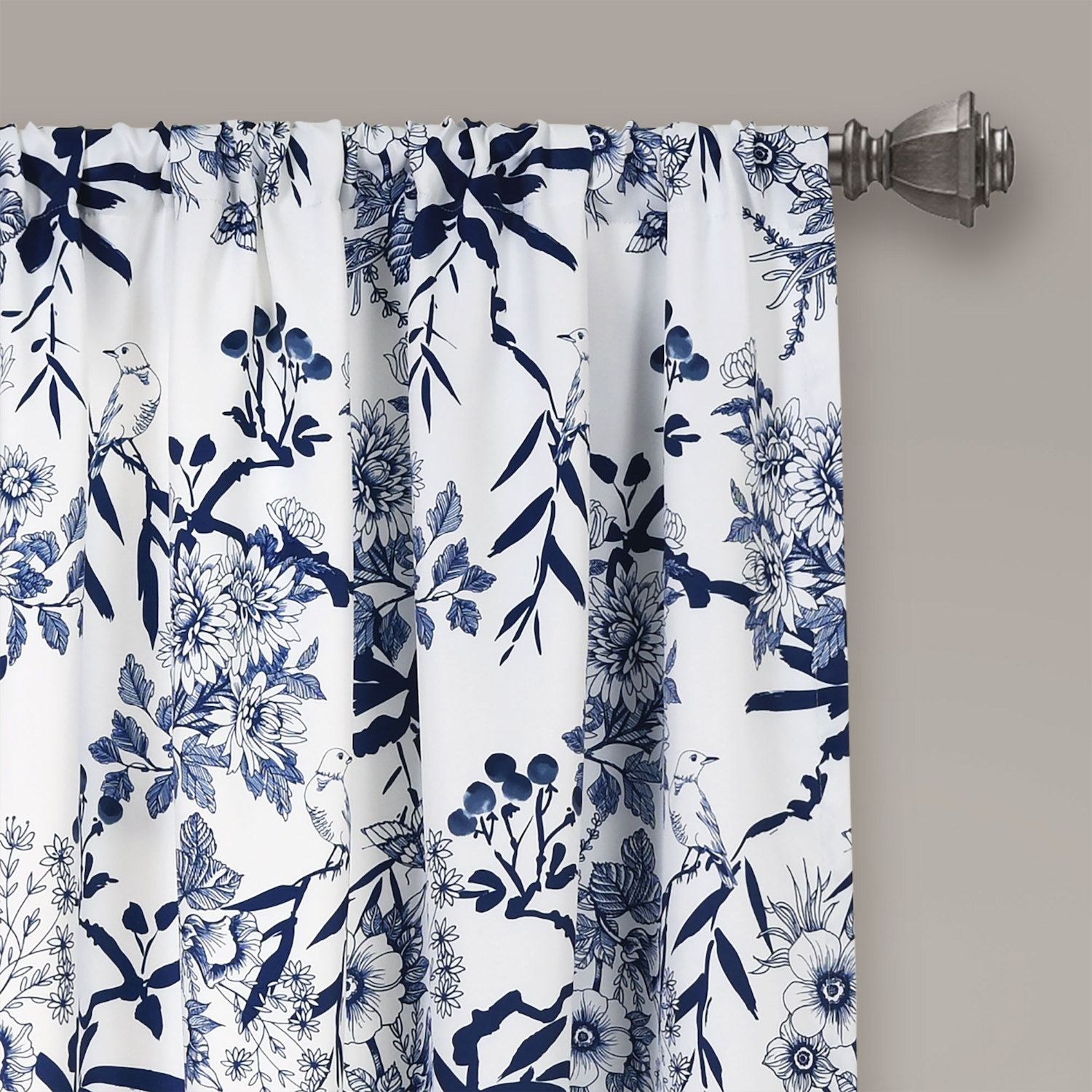 Lush Decor Botanical Garden Curtains - Thumbnail 3