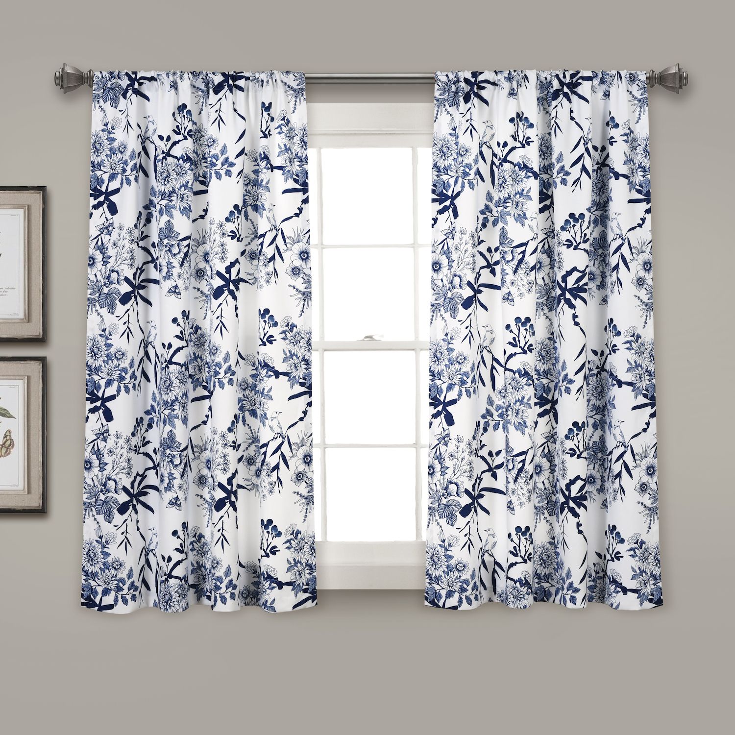 Lush Decor Botanical Garden Curtains - Thumbnail 5