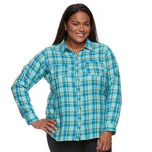 Plus Size Columbia Holston Ridge Flannel Shirt