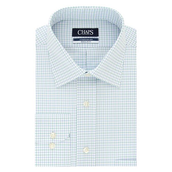 Men's Chaps Regular-Fit Elite Performance Ultimate No-Iron Stretch ...