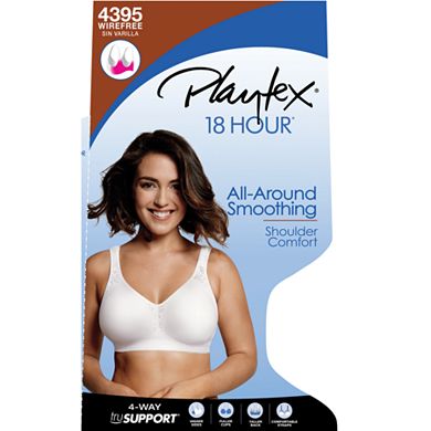 Playtex Bra: 18 Hour Seamless ComfortFlex Full-Figure Bra 4395 - Women's