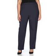 Briggs New York Women's Plus Size Pull on Dress Pant Average