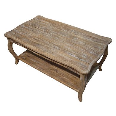 Alaterre Rustic Reclaimed Wood Coffee Table