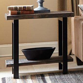 Alaterre Pomona Rustic End Table
