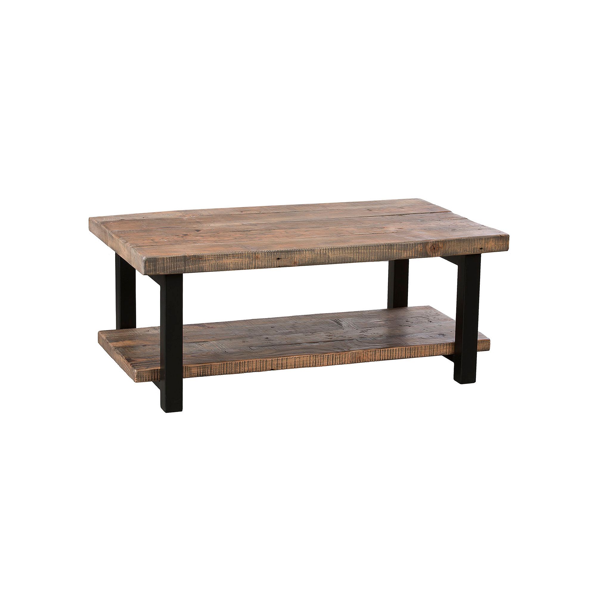 Alaterre Pomona Rustic Coffee Table, Natural