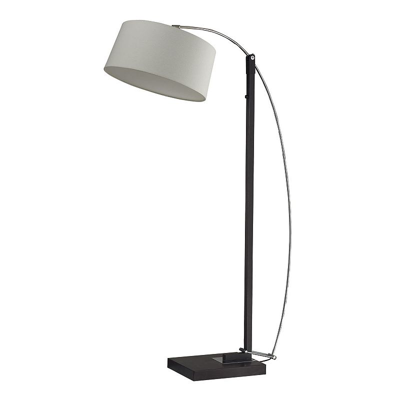 61798669 Dimond Logan Square Adjustable Floor Lamp, Dark Br sku 61798669