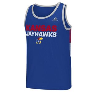 Men's adidas Kansas Jayhawks Campus Performance Tank Top