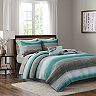 Madison Park Essentials Barret Coverlet Set with Cotton Sheets