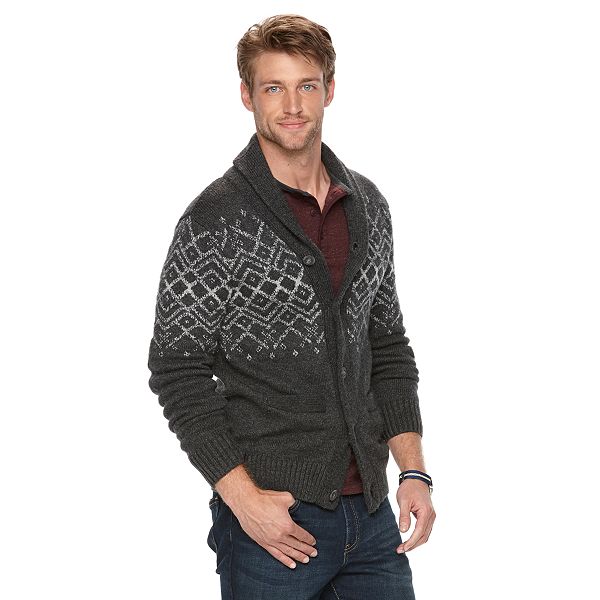 Kohls sales mens cardigan