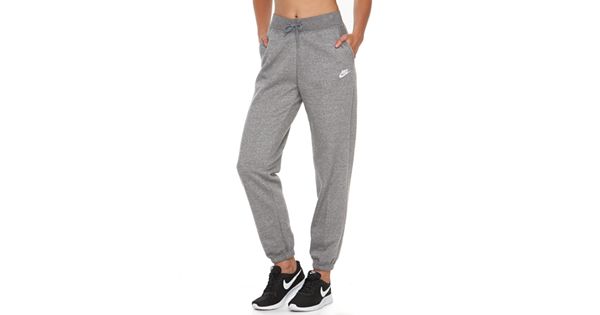 kohls womens nike fleece sweatpants