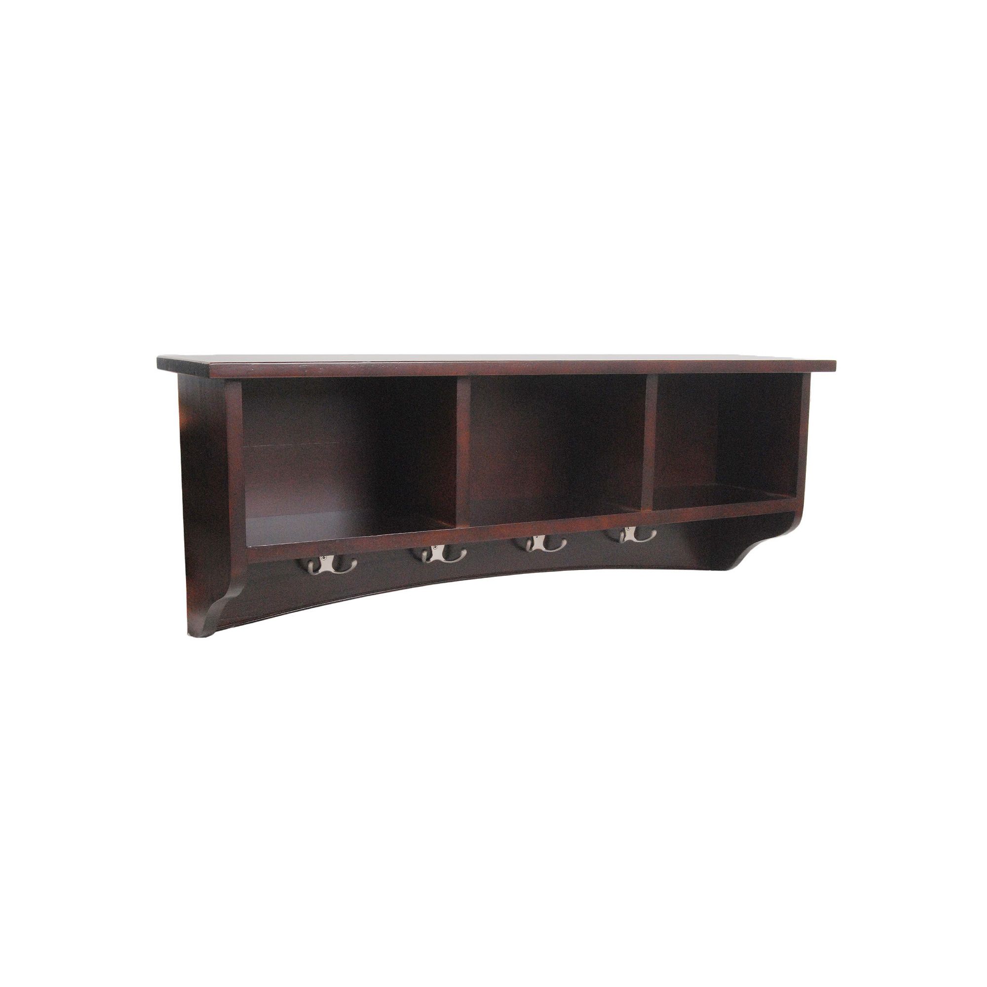 Alaterre Shaker Cottage Coat Hook, Brown