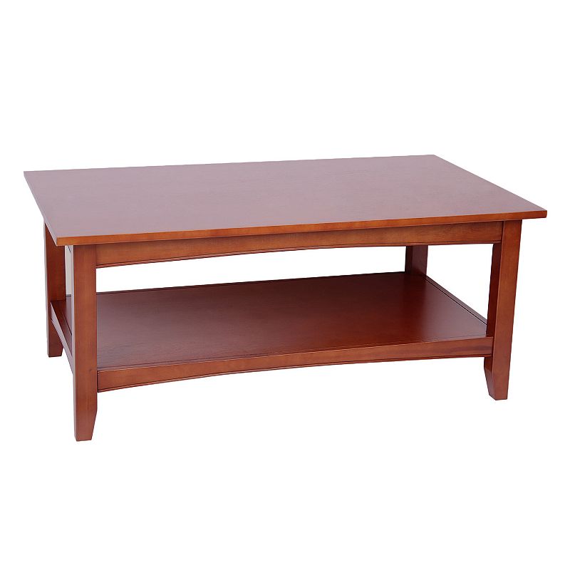 73552575 Alaterre Shaker Cottage Coffee Table, Red sku 73552575