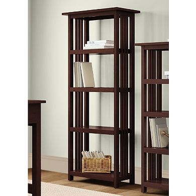 Alaterre Mission Tall Bookcase