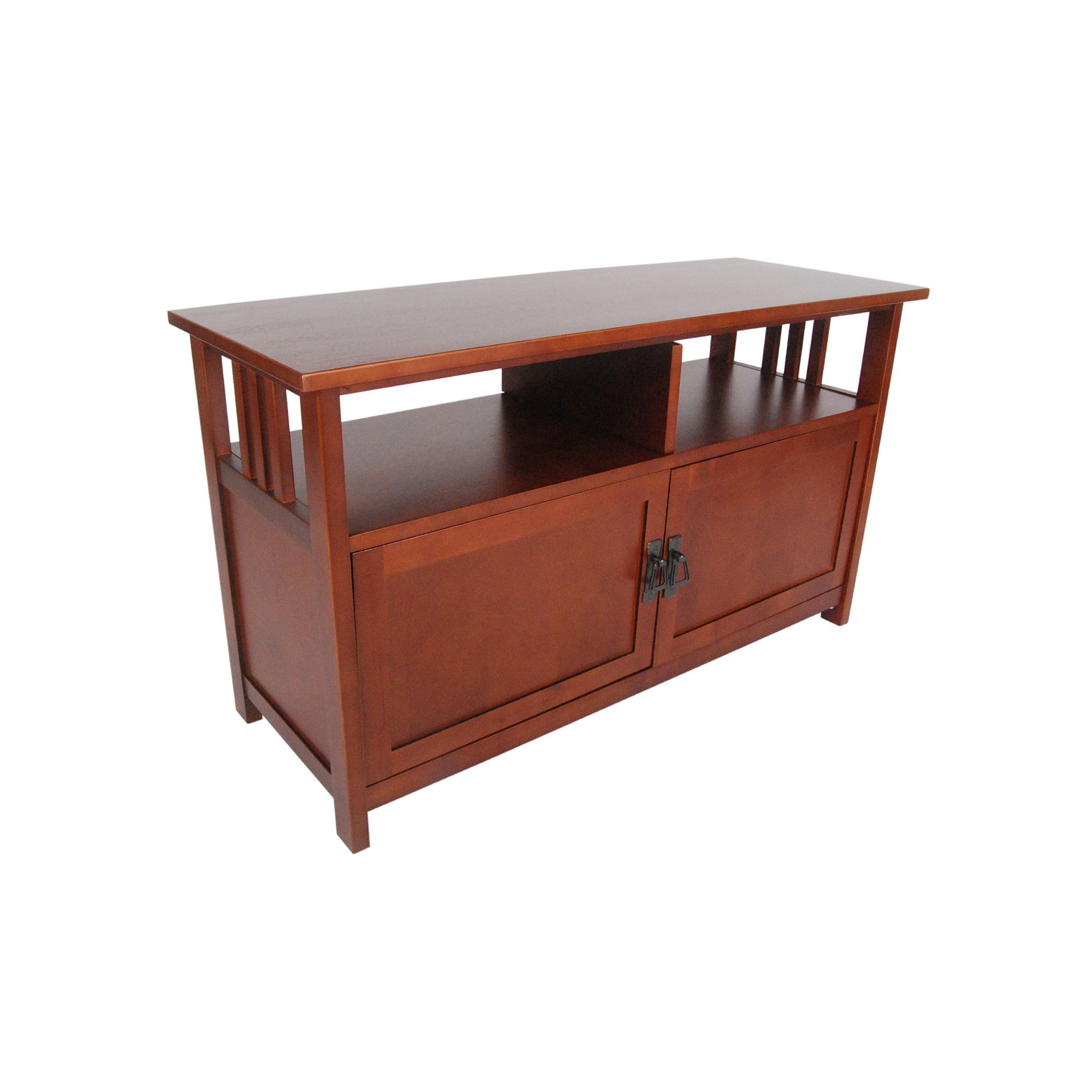 Alaterre Mission TV Stand, Red