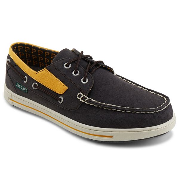Men S Eastland Pittsburgh Pirates Adventure Boat Shoes
