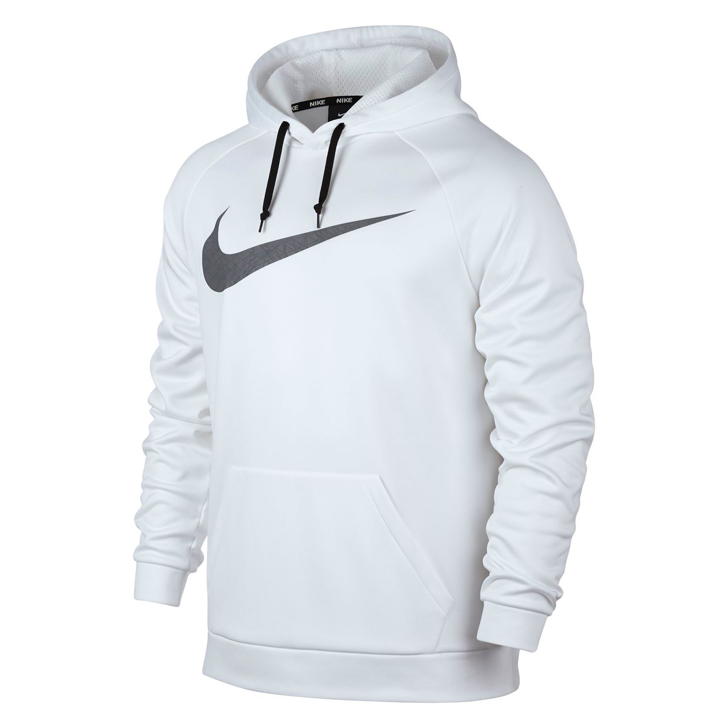 white nike therma hoodie