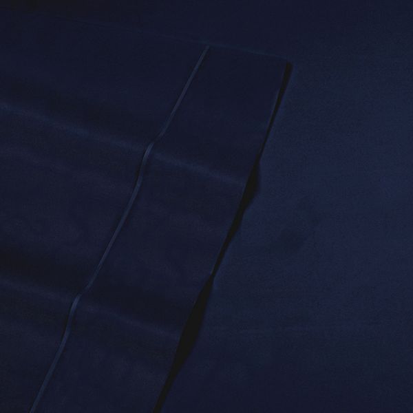 Swift Home Flat Microfiber Sheet - Navy (QUEEN)
