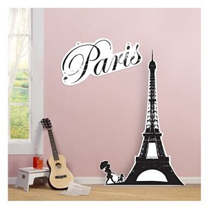 Paris Damask Eiffel Tower Standup Figure
